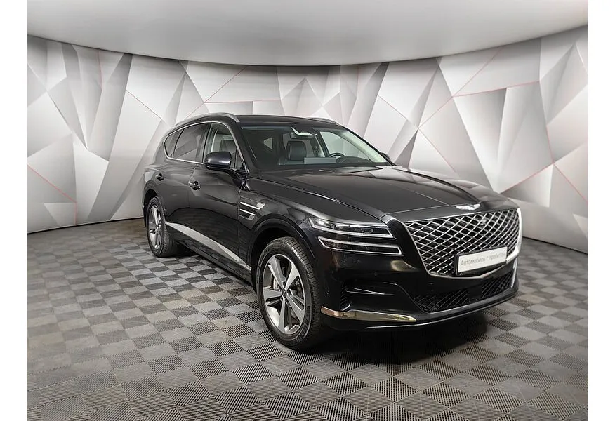 Genesis GV80 3.0D VGT 8AT 4WD (249 л.с.) Luxury + Advanced Smart Sense Черный в АВИЛОН. Слайд №3