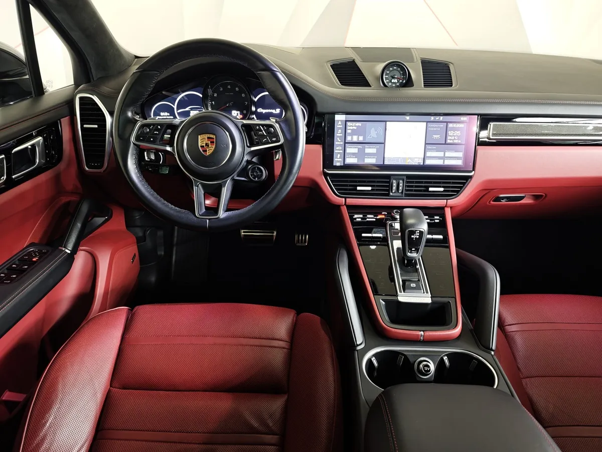 Porsche Cayenne S 2.9 Tiptronic AWD (440 л.с.) Черный в АВИЛОН. Слайд №20
