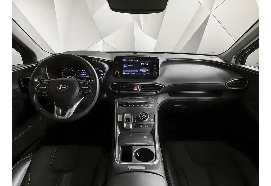 Hyundai Santa Fe 2.2 CRDi AWD 8AT (200 л.с.) Lifestyle Черный в АВИЛОН. Слайд №13