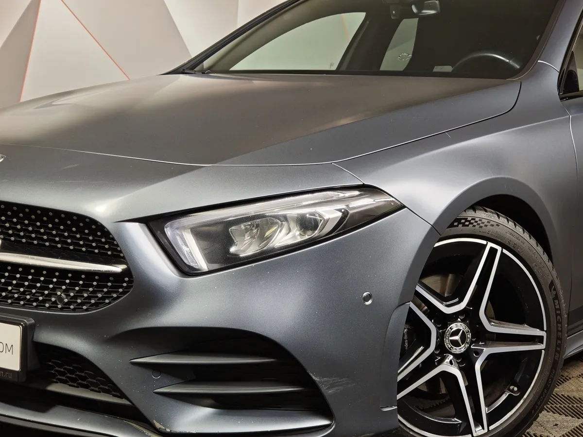 Mercedes-Benz A-Класс A 200 7G-DCT (150 л.с.) Sport Серый в АВИЛОН. Слайд №10