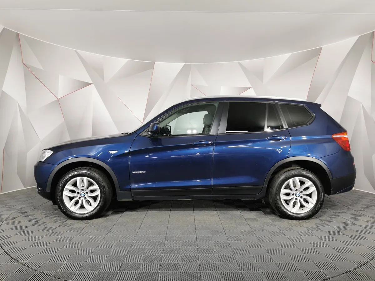 BMW X3 xDrive28i AT (245 л.с.) Синий в АВИЛОН. Слайд №5