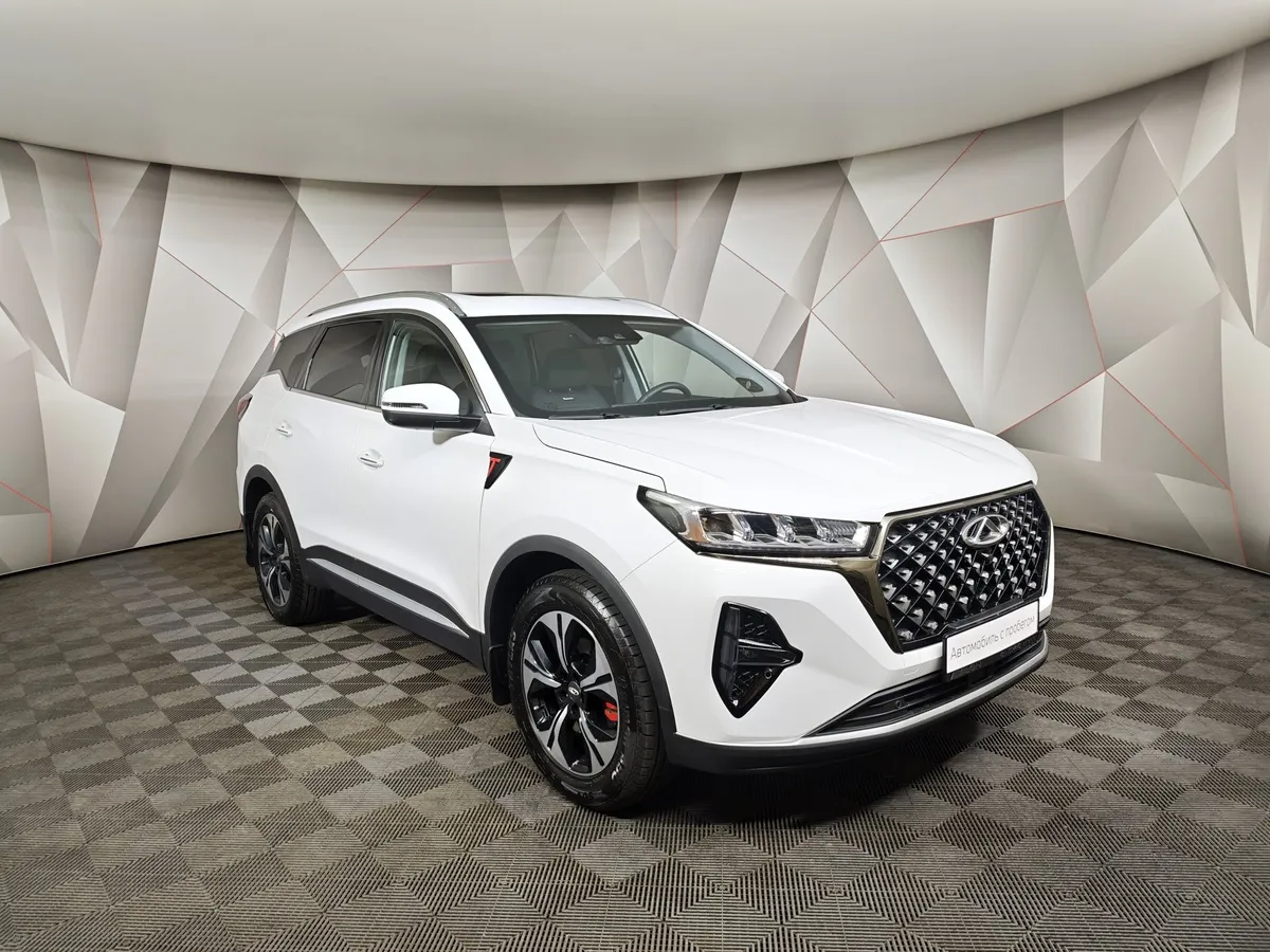 Chery Tiggo 7 Pro Max 1.6 7DCT 4WD (150 л.с.) Ultimate Белый в АВИЛОН. Слайд №3