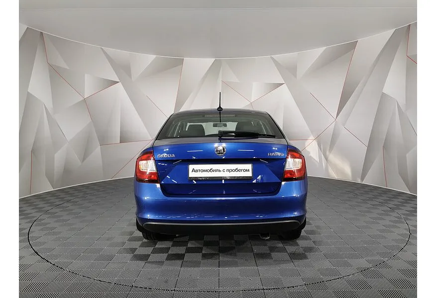 Skoda Rapid 1.6 MT (90 л.с.) Синий в АВИЛОН. Слайд №6