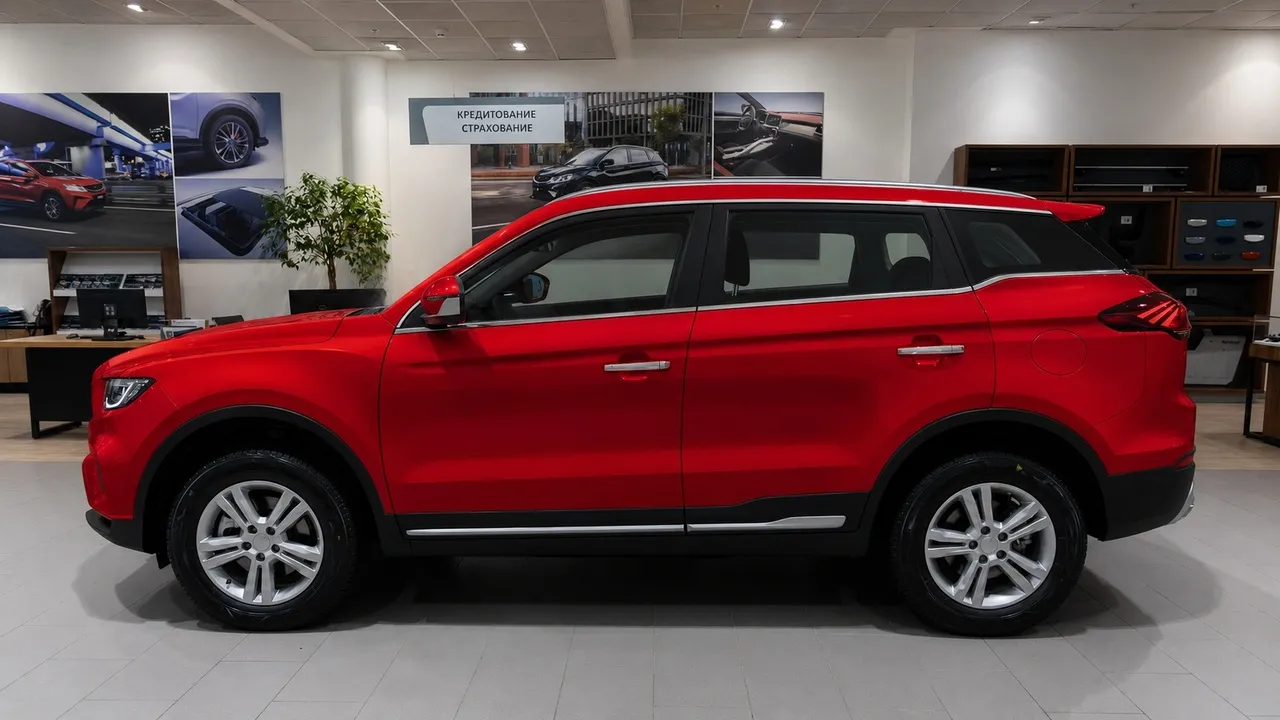 Belgee X70 1.5 AT 2WD (150 л.с.) Style Красный в АВИЛОН. Слайд №3