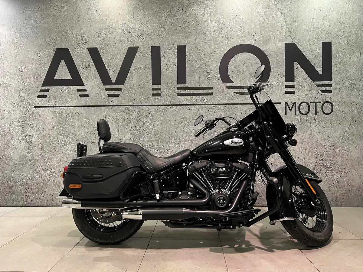 Harley-Davidson FLHCS Heritage Classic 114 1868 см³ (93 л.с.) (93) 1868 Черный в АВИЛОН. Слайд №4