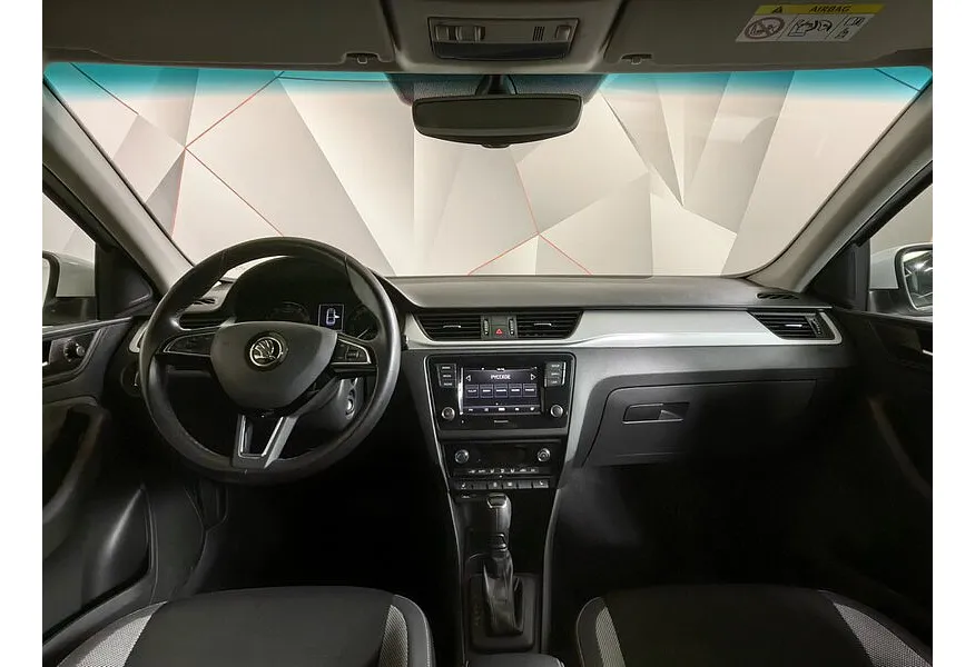 Skoda Rapid 1.6 AT (110 л.с.) Active Белый в АВИЛОН. Слайд №13