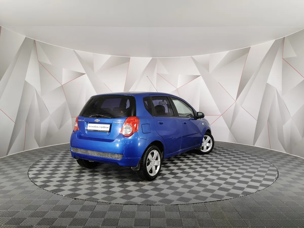 Chevrolet Aveo 1.4i MT (82 л.с.) Синий в АВИЛОН. Слайд №2