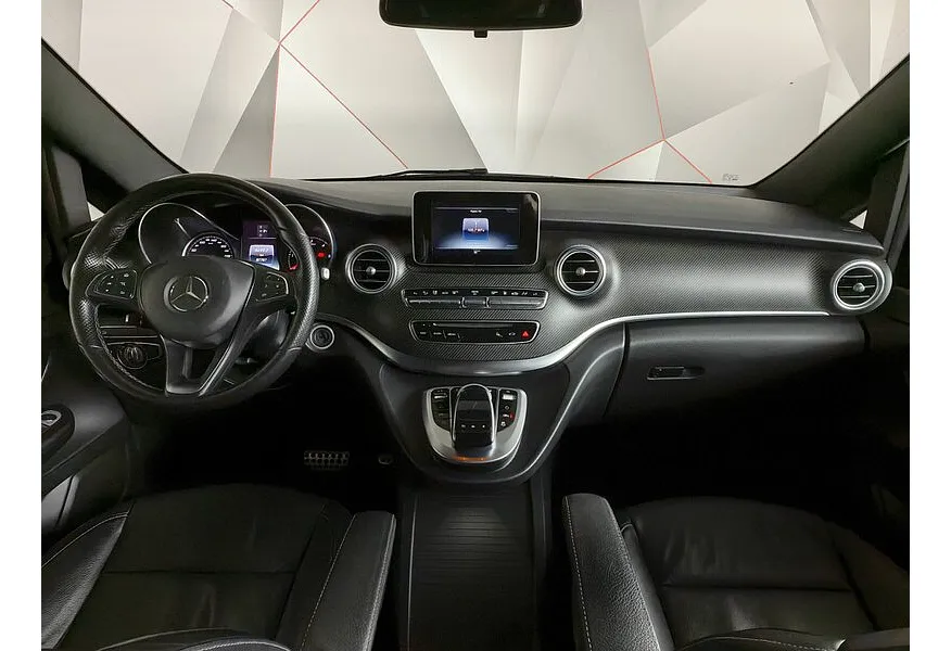 Mercedes-Benz V-Класс V 220 d AT L2 4x4 (163 л.с.) AMG Line Черный в АВИЛОН. Слайд №14