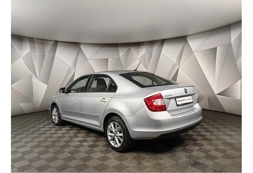 Skoda Rapid 1.4 TSI DSG (125 л.с.) Active Серебристый в АВИЛОН. Слайд №4