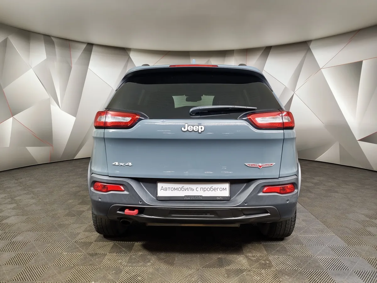 Jeep Cherokee 2.4 Tigershark Multiair AT AWD (177 л.с.) Sport Зеленый в АВИЛОН. Слайд №8