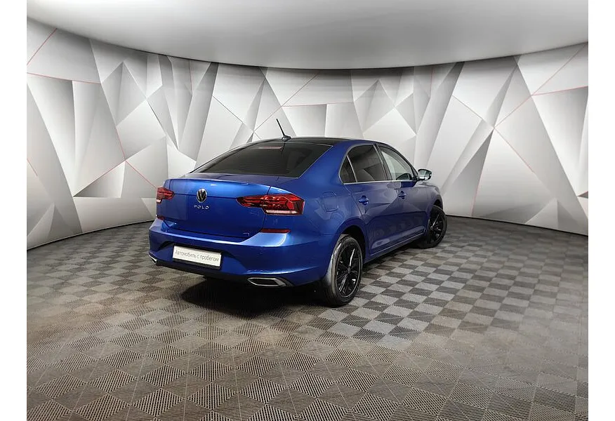 Volkswagen Polo 1.4 TSI DSG (125 л.с.) Highline Синий в АВИЛОН. Слайд №2