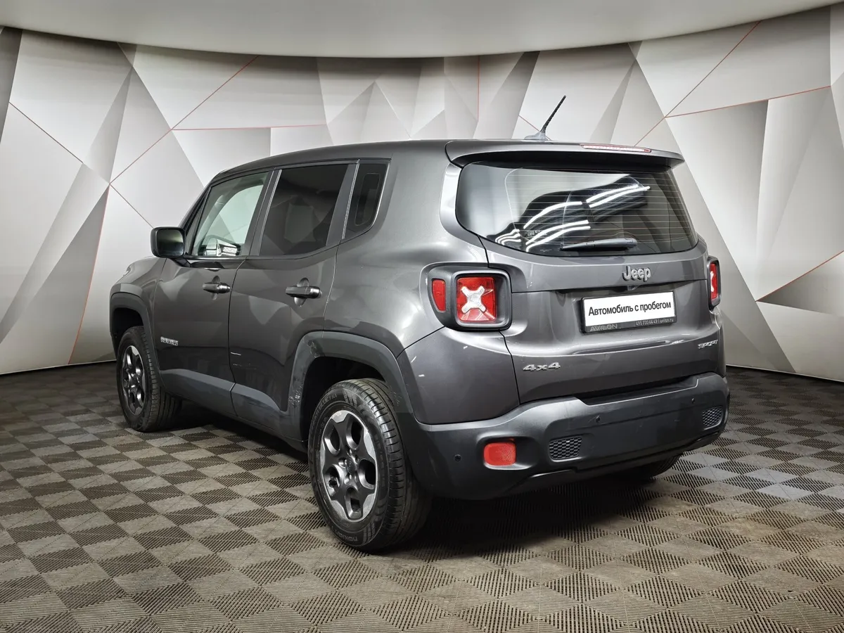 Jeep Renegade 2.4 AT 4x4 (184 л.с.) Trailhawk Серый в АВИЛОН. Слайд №4