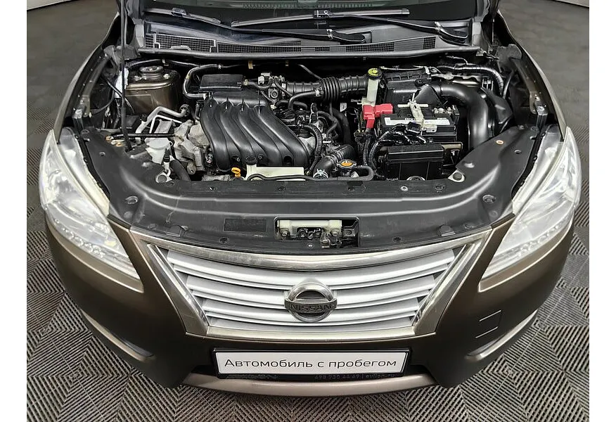 Nissan Sentra 1.6 CVT (117 л.с.) Бежевый в АВИЛОН. Слайд №10
