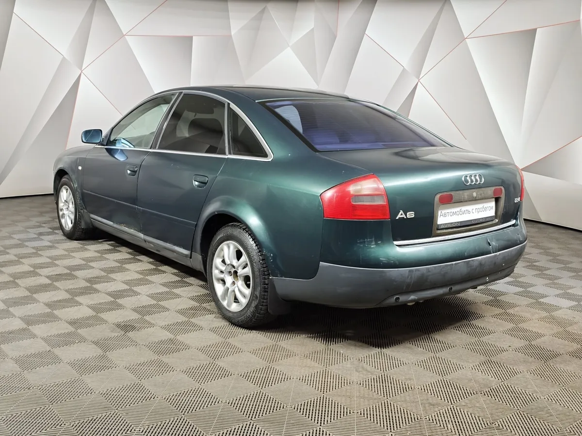 Audi A6 2.4 MT (177 л.с.) Зеленый в АВИЛОН. Слайд №4