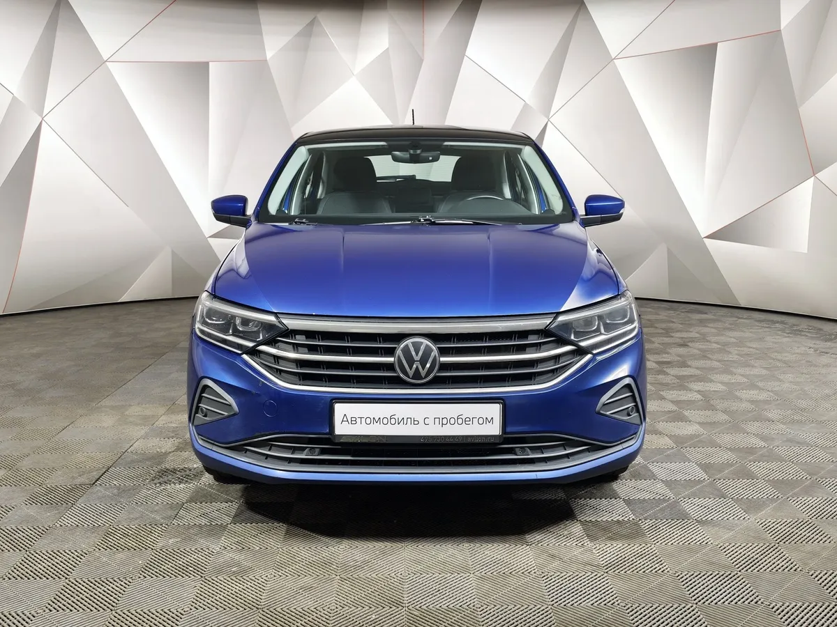 Volkswagen Polo 1.4 TSI DSG (125 л.с.) Highline Синий в АВИЛОН. Слайд №7