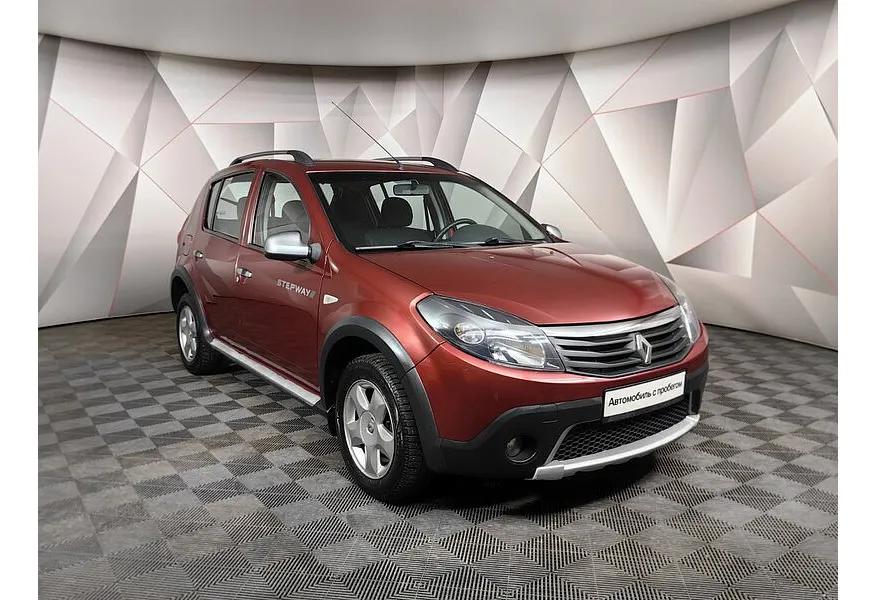 Renault Sandero 1.6 MT (84 л.с.) Stepway Красный в АВИЛОН. Слайд №3