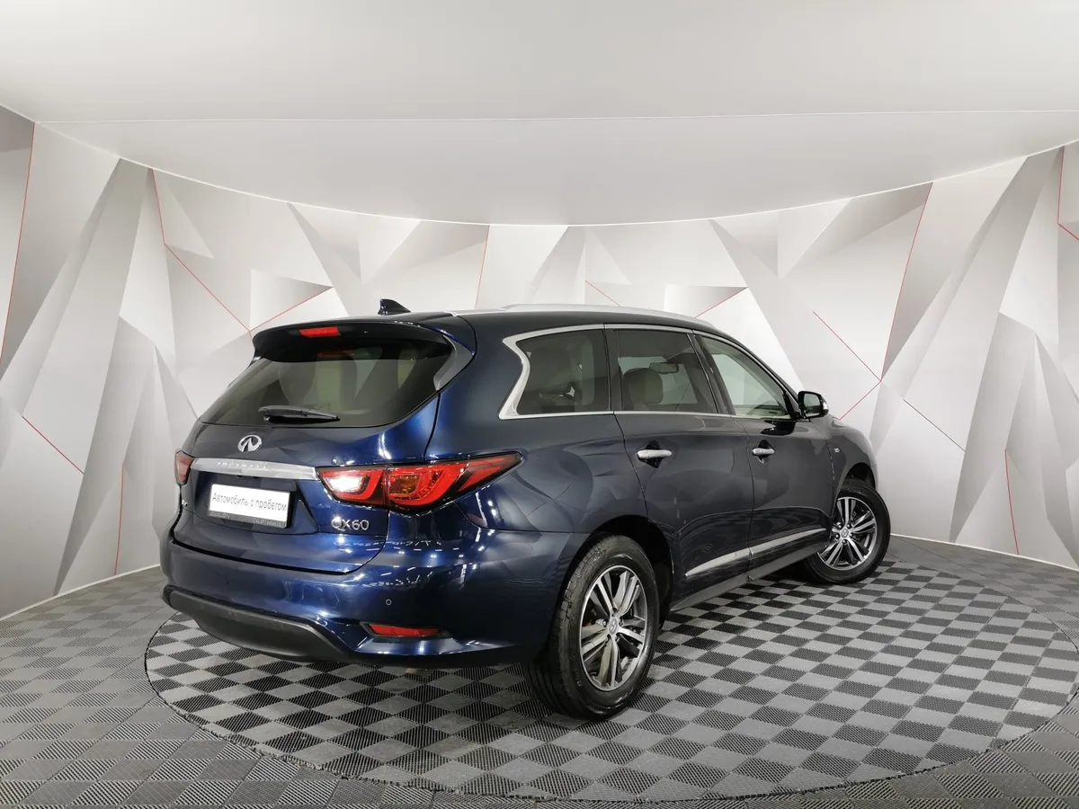 Infiniti QX60 3.5 CVT 4WD (283 л.с.) Premium Синий в АВИЛОН. Слайд №2