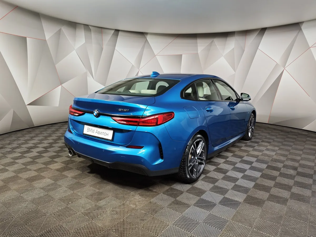 BMW 2 серия Gran Coupe 218i (140 л.с.) M Sport Edition 21 Синий в АВИЛОН. Слайд №2