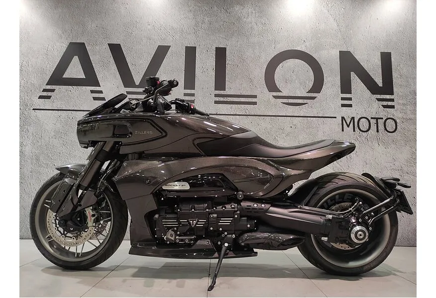 Triumph Rocket III GT (167) 2458 Черный в АВИЛОН. Слайд №2