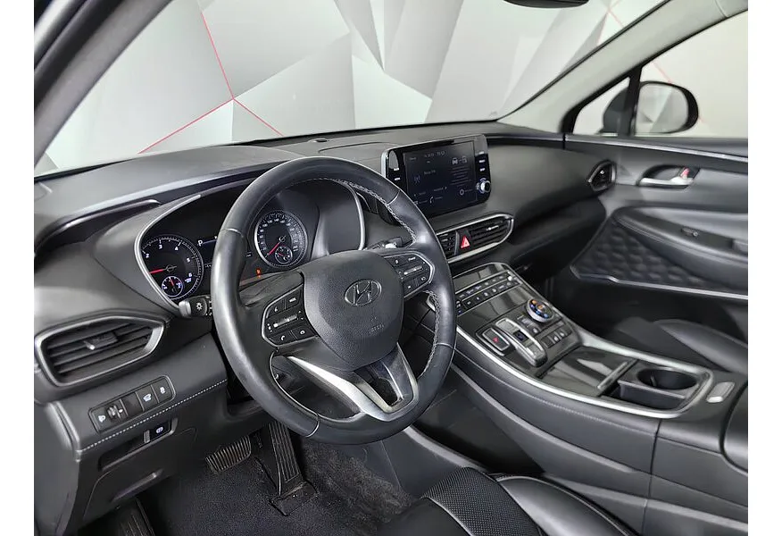 Hyundai Santa Fe 2.2 CRDi AWD 8AT (200 л.с.) Lifestyle Черный в АВИЛОН. Слайд №18