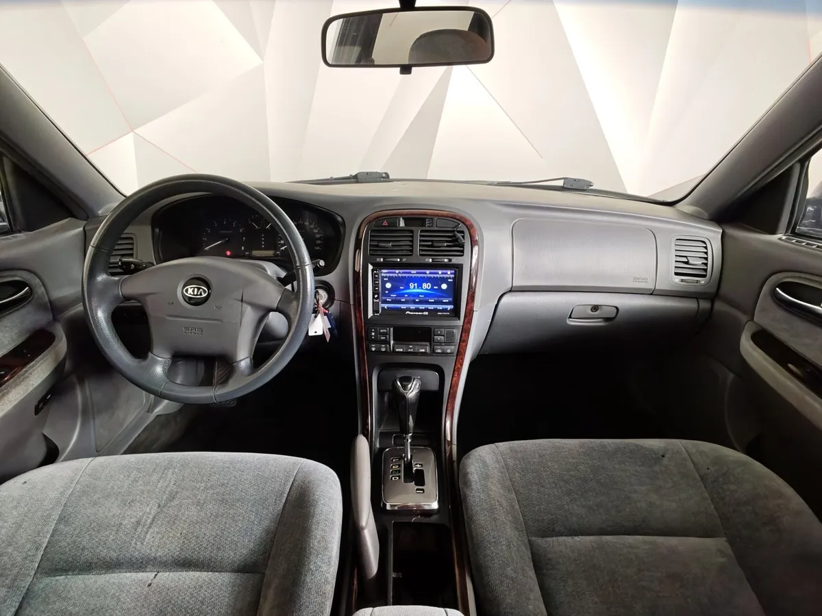 Kia Magentis 2.5 AT (166 л.с.) Черный в АВИЛОН. Слайд №12