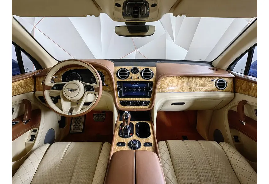 Bentley Bentayga 6.0 AT AWD (608 л.с.) Голубой в АВИЛОН. Слайд №13