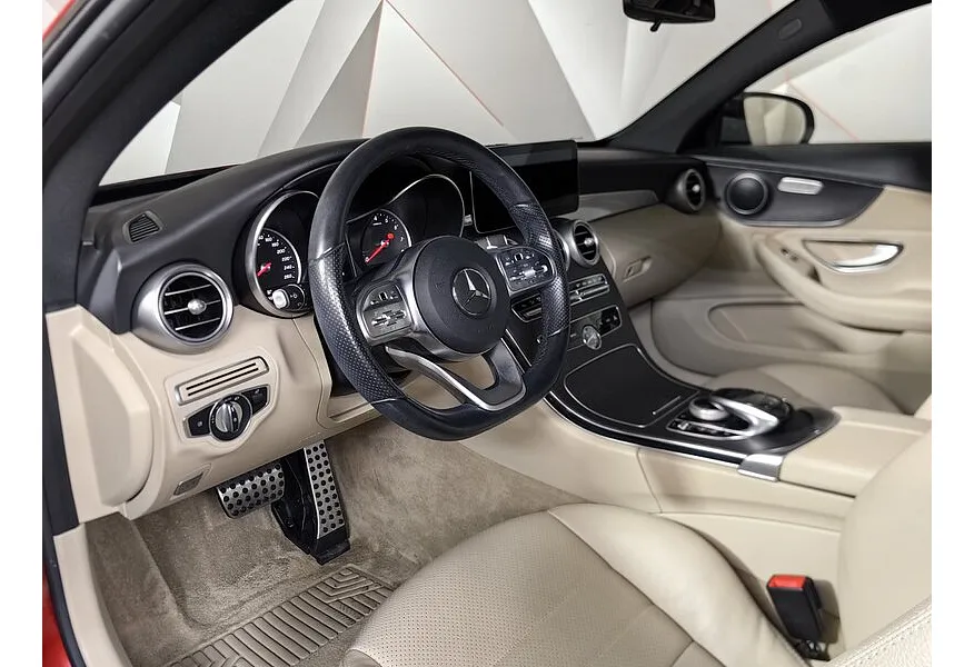 Mercedes-Benz C-Класс C 180 9G-TRONIC (150 л.с.) Sport Красный в АВИЛОН. Слайд №19