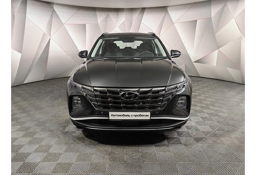 Hyundai Tucson D2.0 Smartstream 8AT 4WD (186 л.с.) Lifestyle + Smart Sense Черный в АВИЛОН. Слайд №7