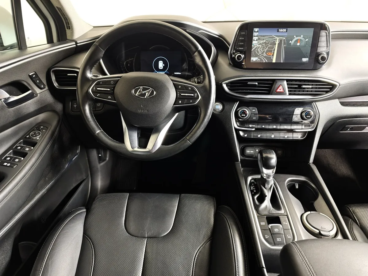 Hyundai Santa Fe 2.4 (188 л.с.) - 6AT Premier Белый в АВИЛОН. Слайд №20