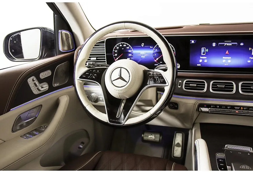 Mercedes-Benz GLS 600 9G-Tronic 4Matic (557 л.с.) Черный в АВИЛОН. Слайд №12