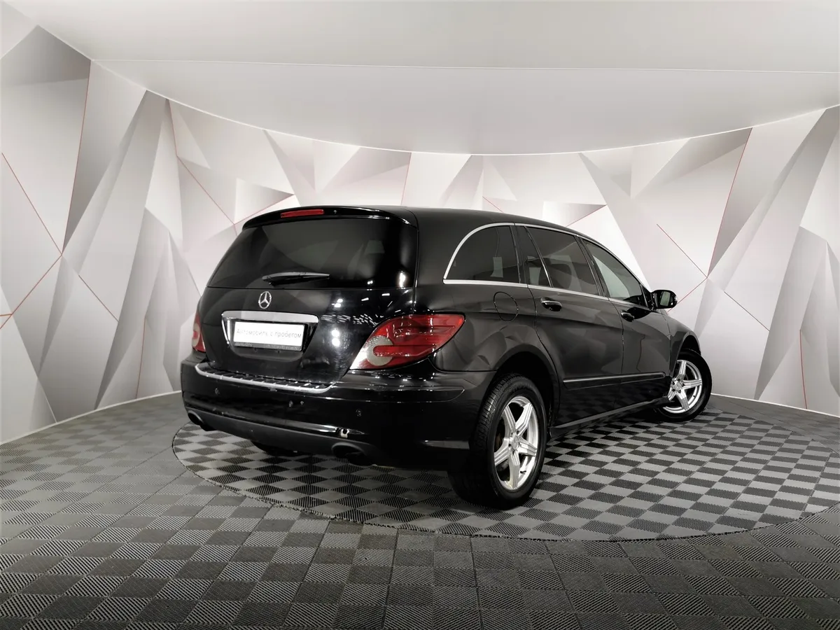 Mercedes-Benz R-Класс R 320 CDI 4MATIC 7G-Tronic (224 л.с.) Черный в АВИЛОН. Слайд №2