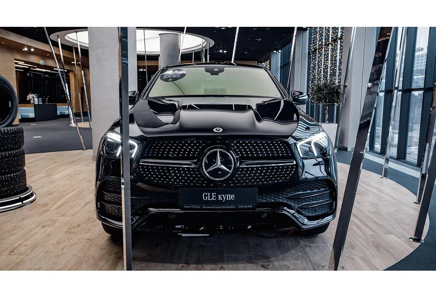 Mercedes-Benz GLE Купе 450 4MATIC 9G-TRONIC (367 л.с.) Черный в АВИЛОН. Слайд №3