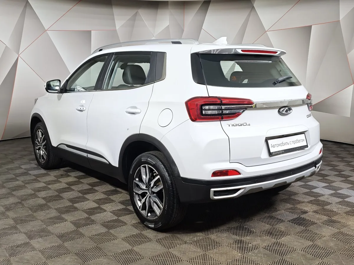 Chery Tiggo 4 1.5 CTV (113 л.с.) Travel Белый в АВИЛОН. Слайд №4