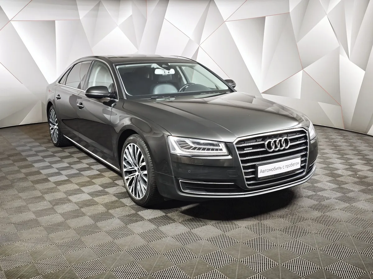 Audi A8 3.0 TFSI L tiptronic quattro (310 л.с.) Черный в АВИЛОН. Слайд №3