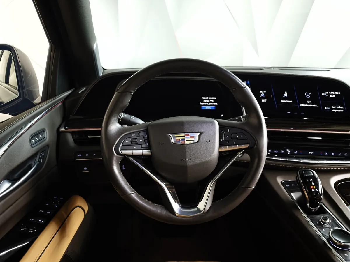 Cadillac Escalade 6.2 AT AWD (420 л.с.) Sport Синий в АВИЛОН. Слайд №20