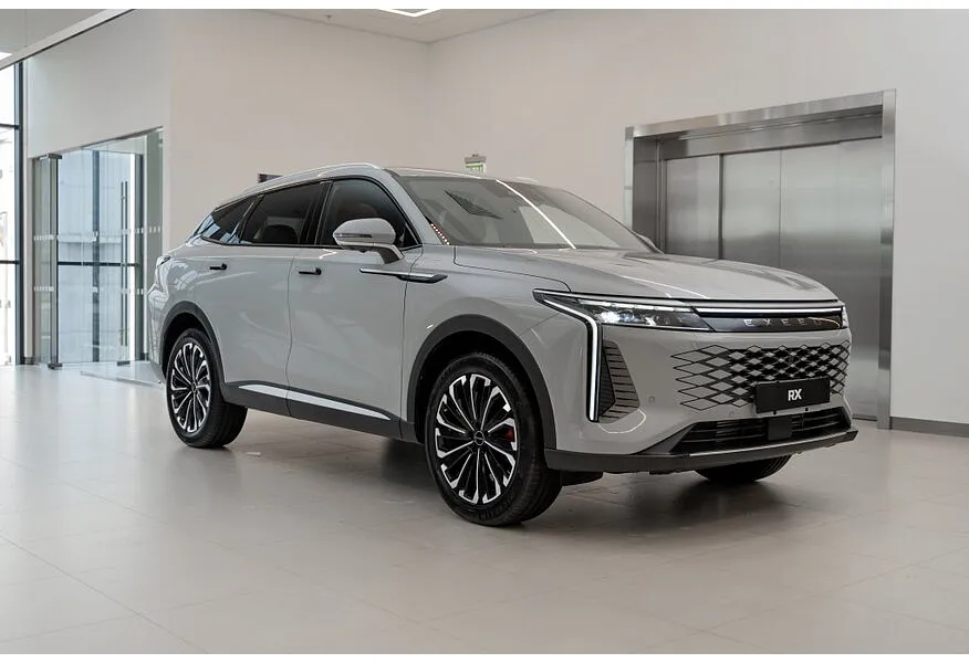 EXEED RX 2.0T 8AT 4WD (249 л.с.) Flagship Серый в АВИЛОН. Слайд №2