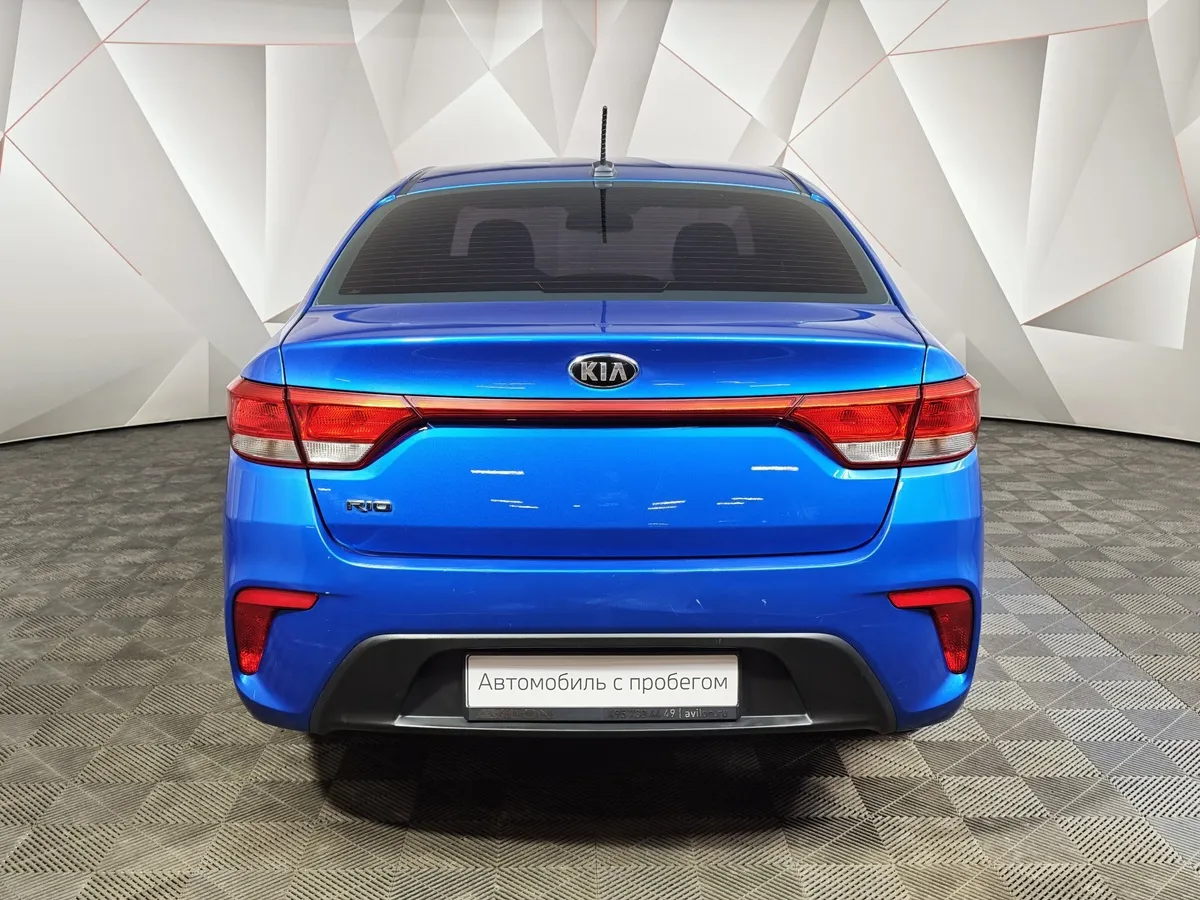 Kia Rio 1.4 AT (100 л.с.) Fleet Синий в АВИЛОН. Слайд №7