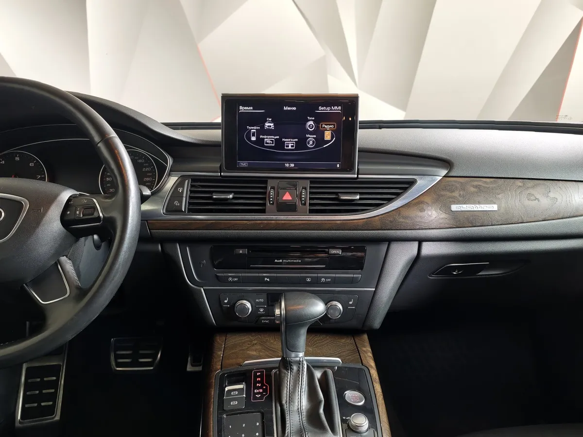 Audi A6 2.8 FSI S-tronic quattro (204 л.с.) Черный в АВИЛОН. Слайд №15