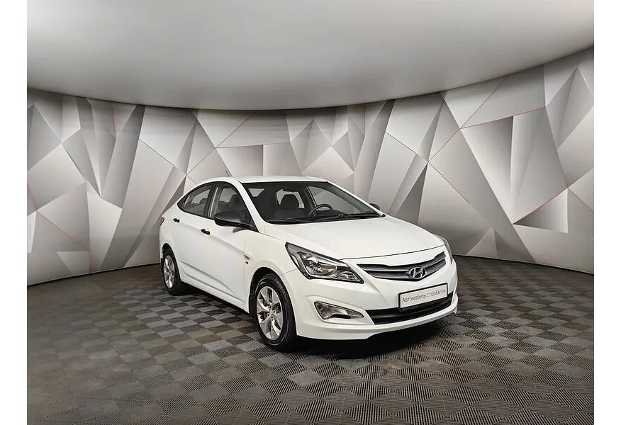 Hyundai Solaris 1.6 AT (123 л.с.) Comfort Белый в АВИЛОН. Слайд №2