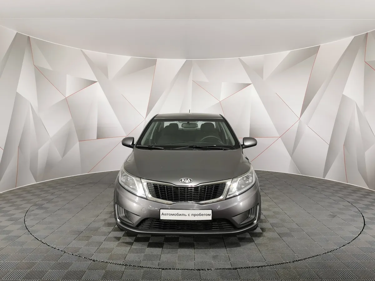 Kia Rio 1.4 AT (107 л.с.) Серый в АВИЛОН. Слайд №7