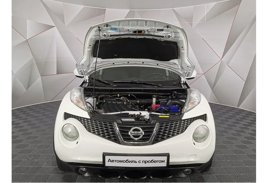 Nissan Juke 1.6 CVT (117 л.с.) Белый в АВИЛОН. Слайд №11