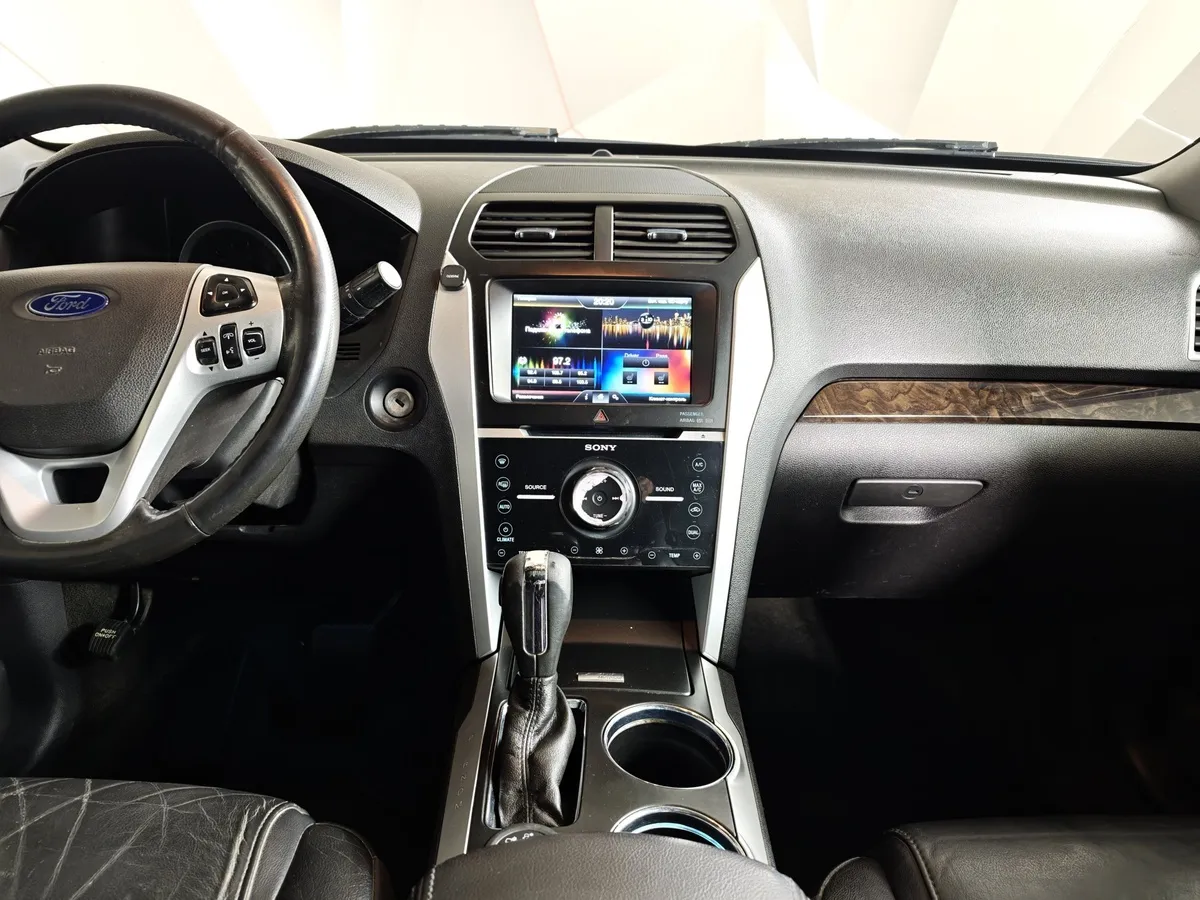 Ford Explorer 3.5 SelectShift 4WD (294 л.с.) Черный в АВИЛОН. Слайд №12
