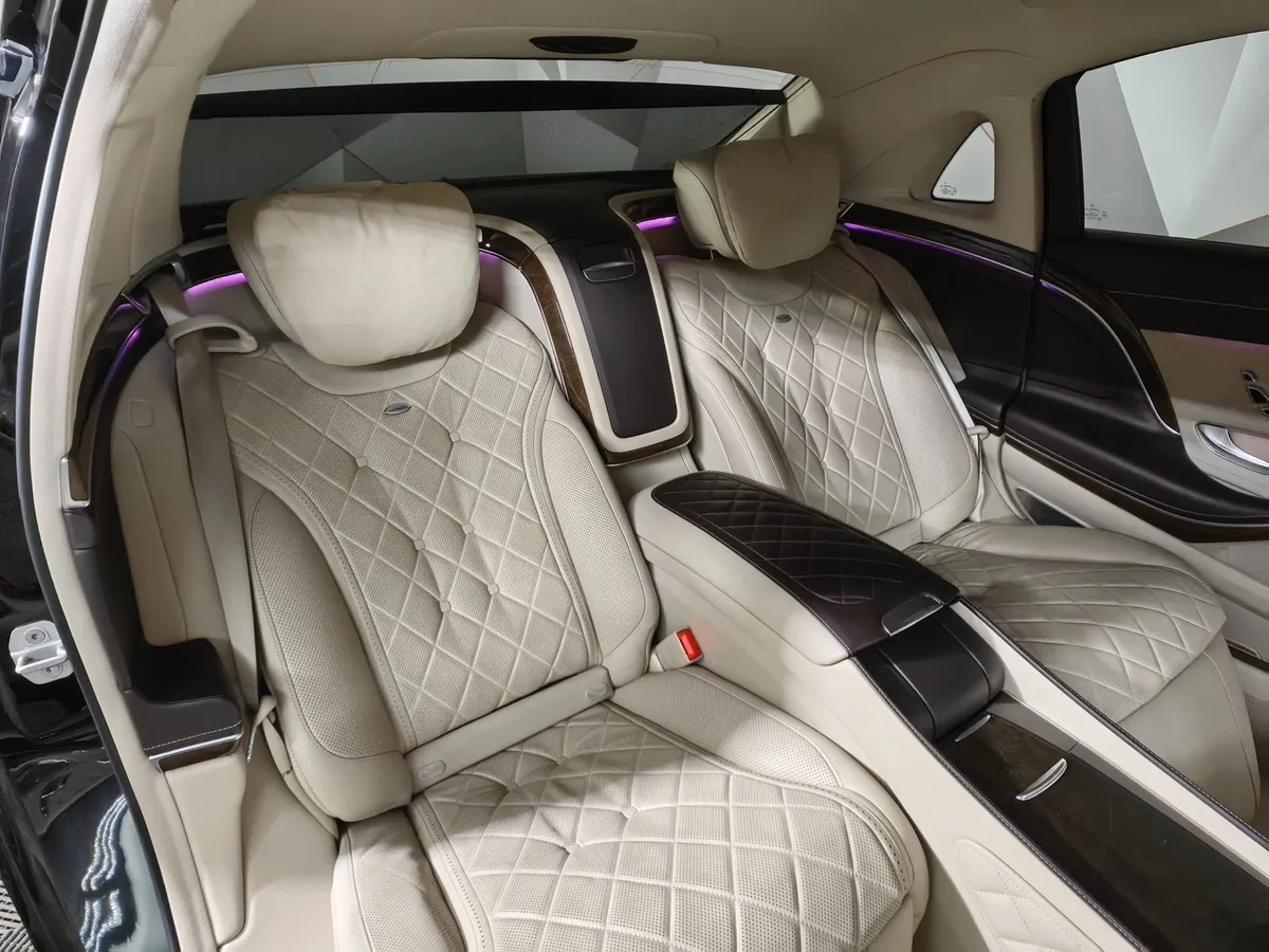 Mercedes-Benz S-Класс S 500 9G-Tronic Plus 4Matic (455 л.с.) Черный в АВИЛОН. Слайд №22