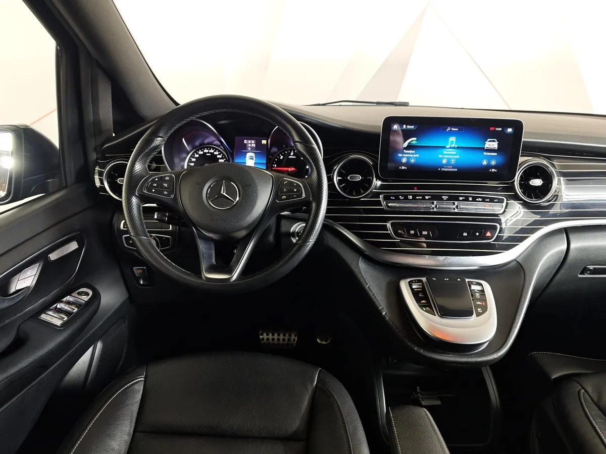 Mercedes-Benz V-Класс V 250 BlueTEC 7G-Tronic Plus 4x4 (190 л.с.) Черный в АВИЛОН. Слайд №17