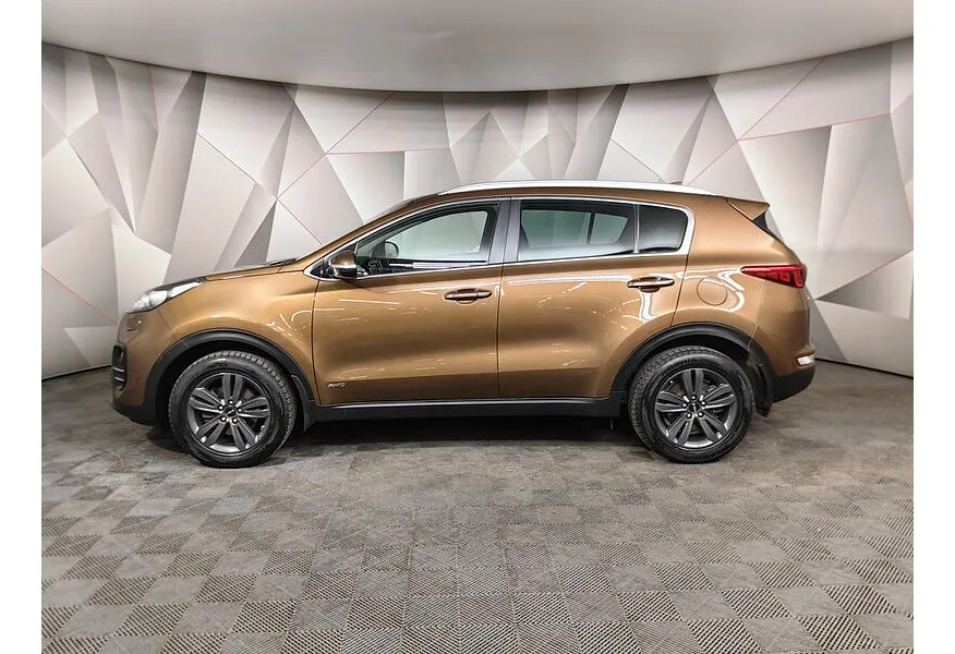 Kia Sportage 2.0 AT 4WD (150 л.с.) Prestige Коричневый в АВИЛОН. Слайд №5