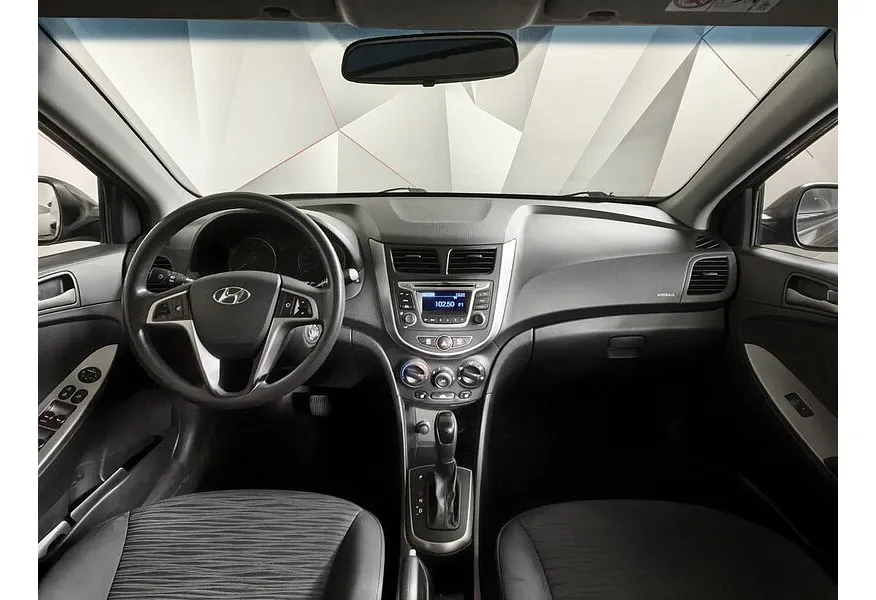 Hyundai Solaris 1.6 AT (123 л.с.) Comfort Коричневый в АВИЛОН. Слайд №11