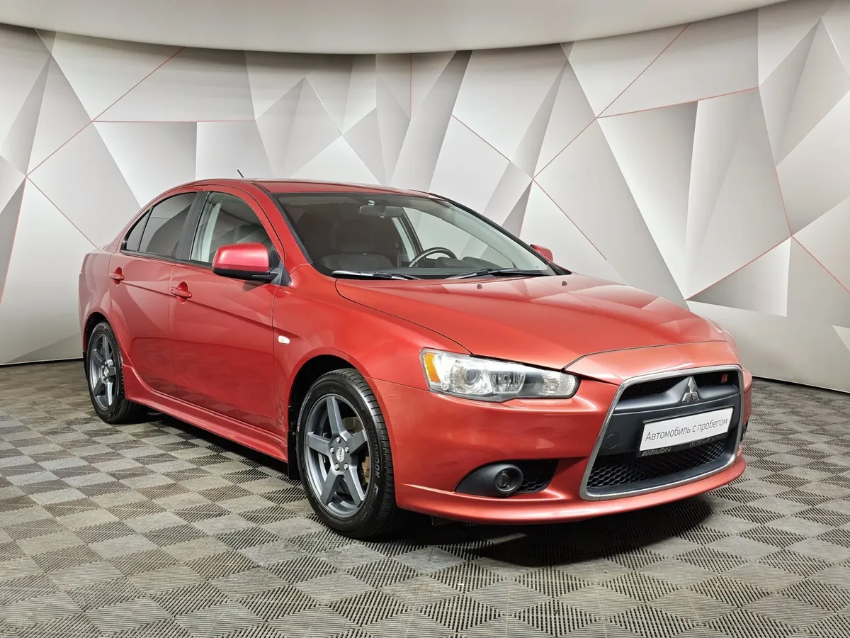 Mitsubishi Lancer 1.8 CVT (143 л.с.) Красный в АВИЛОН. Слайд №3