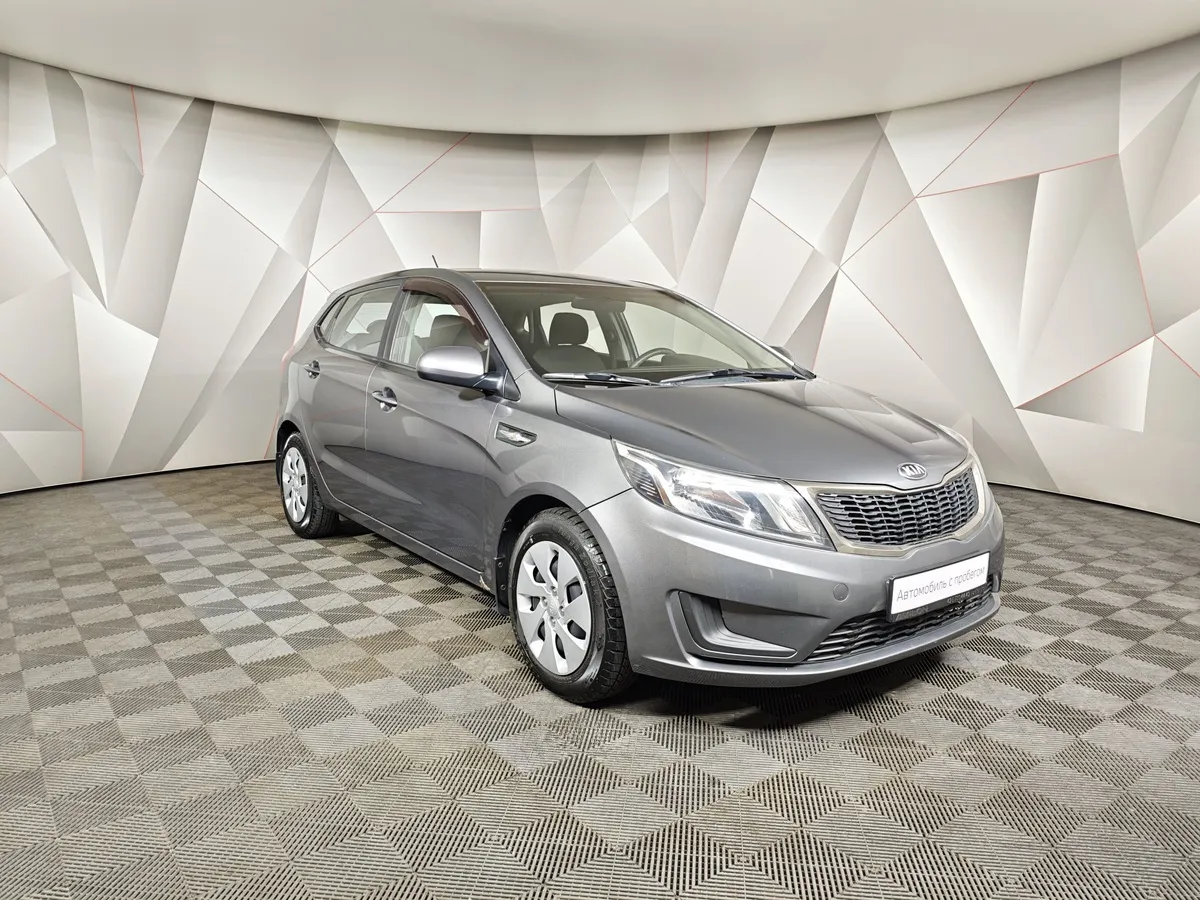 Kia Rio 1.4 MT (107 л.с.) Серый в АВИЛОН. Слайд №3