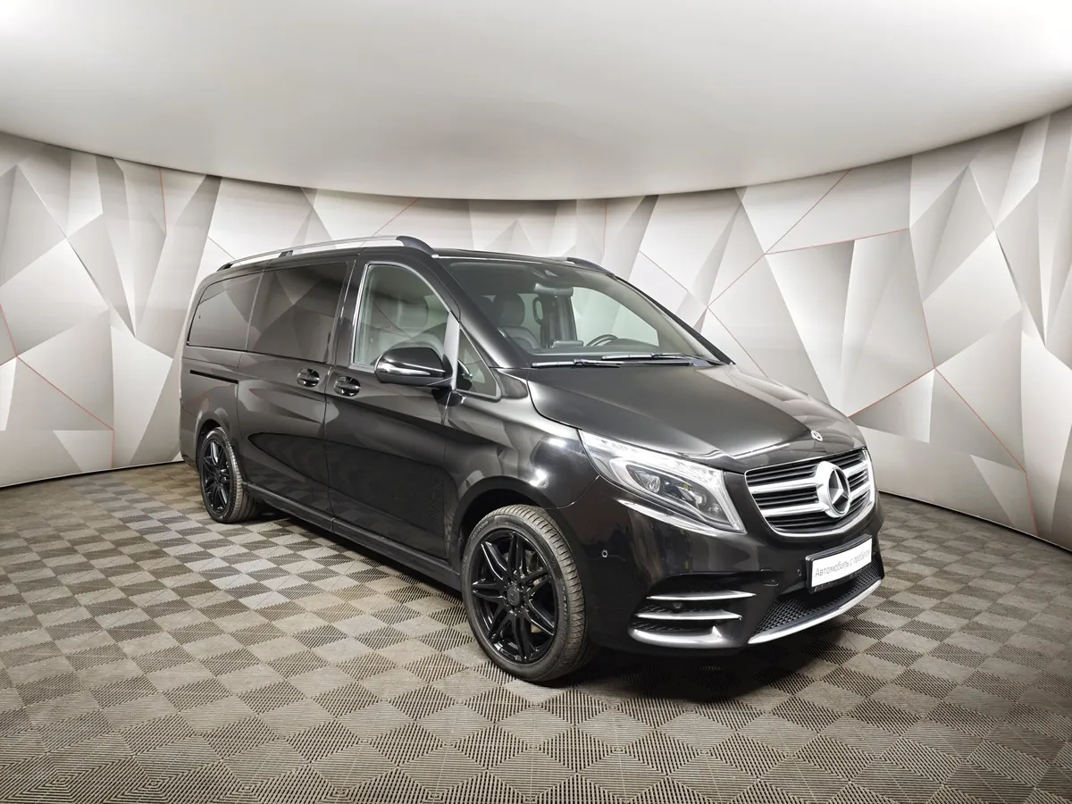 Mercedes-Benz V-Класс V 220 CDI 7G-Tronic Plus AWD L1 (163 л.с.) Comfort Черный в АВИЛОН. Слайд №3