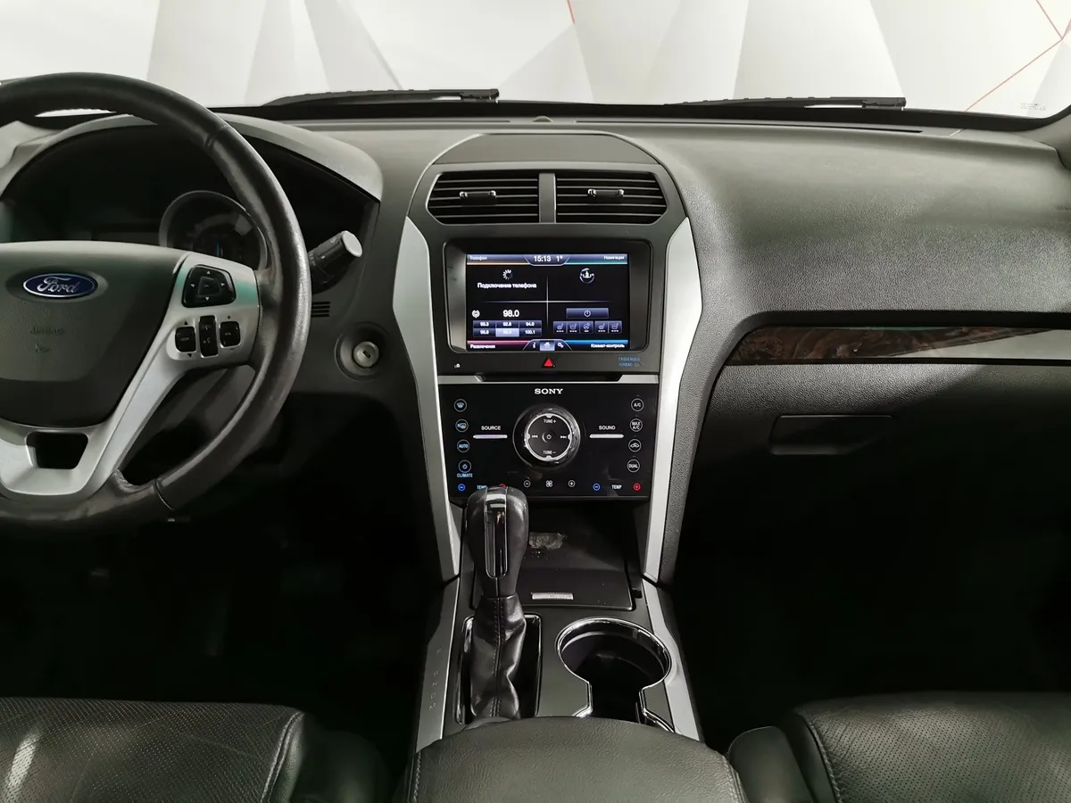 Ford Explorer 3.5 SelectShift 4WD (294 л.с.) Limited (LTD) Белый в АВИЛОН. Слайд №14